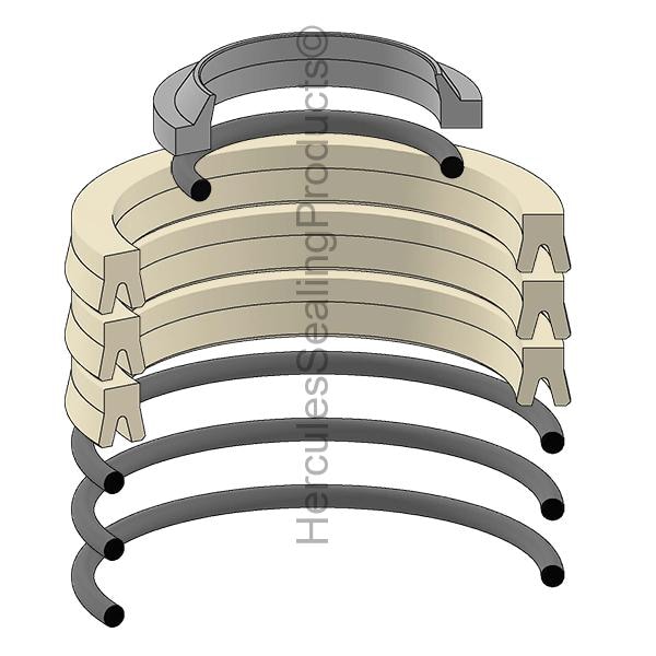 Royal - After Market Parts Hydraulic Cylinder Repair Kit- 1-1/4x2 Hydraulic Kits K2K212 - main